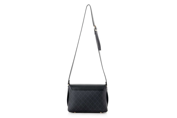 Lucky Bees Bolso Bandolera Negro y Azul, 1278 Lucky Bees Bolso Bandolera Negro y Azul, 1278